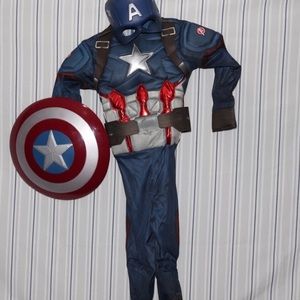Captain America Full Costume 4/6 toddler